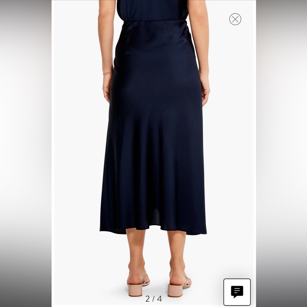 🌷 Nic+Zoe Crepe A-Line Skirt #93 - Picture 3 of 8